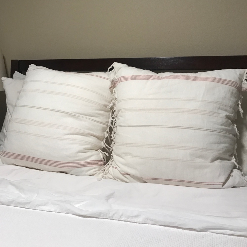 Hearth and hand euro size throw pillows